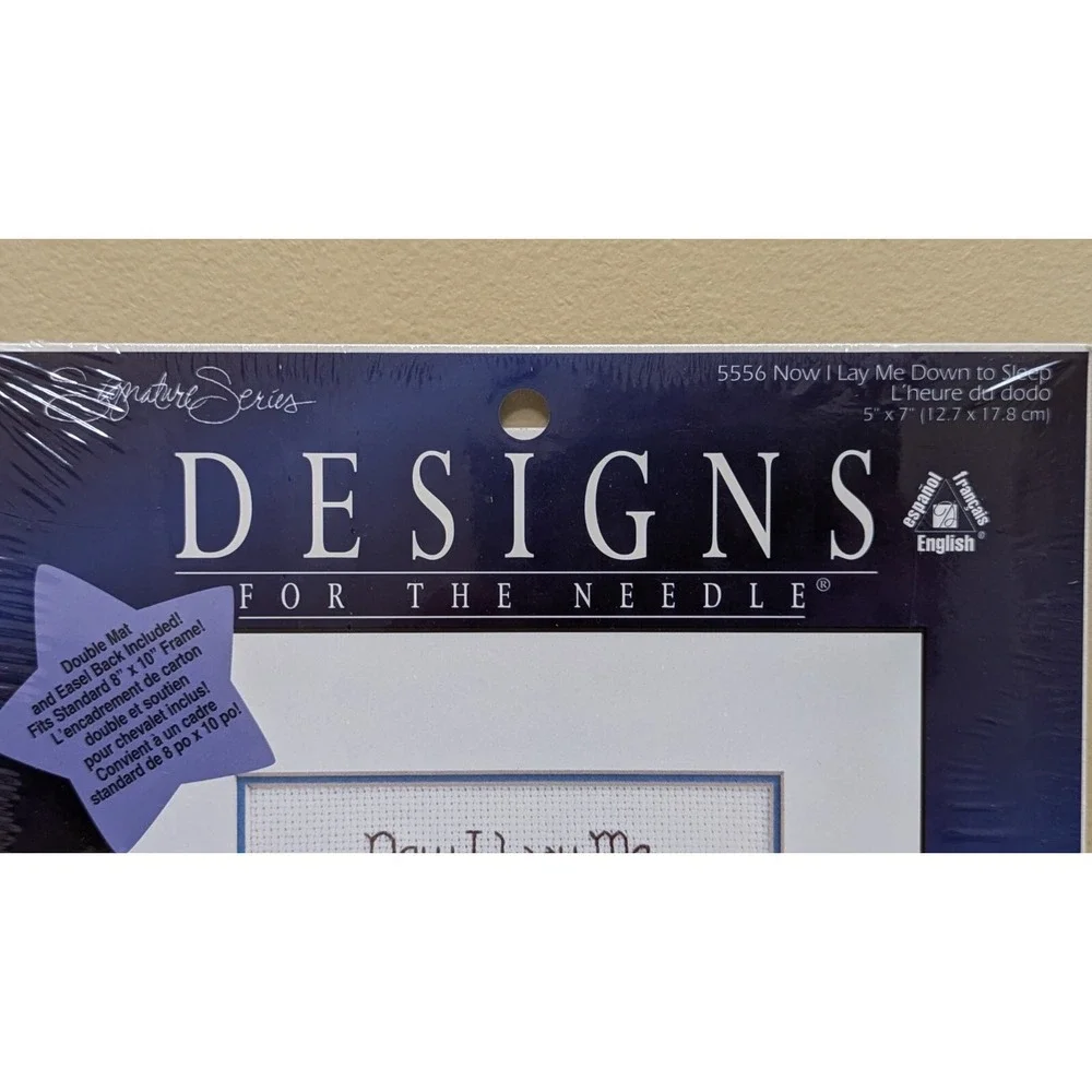 Now I Lay Me Down To Sleep Counted Cross Stitch Kit #5556 Designs For Needle NIP